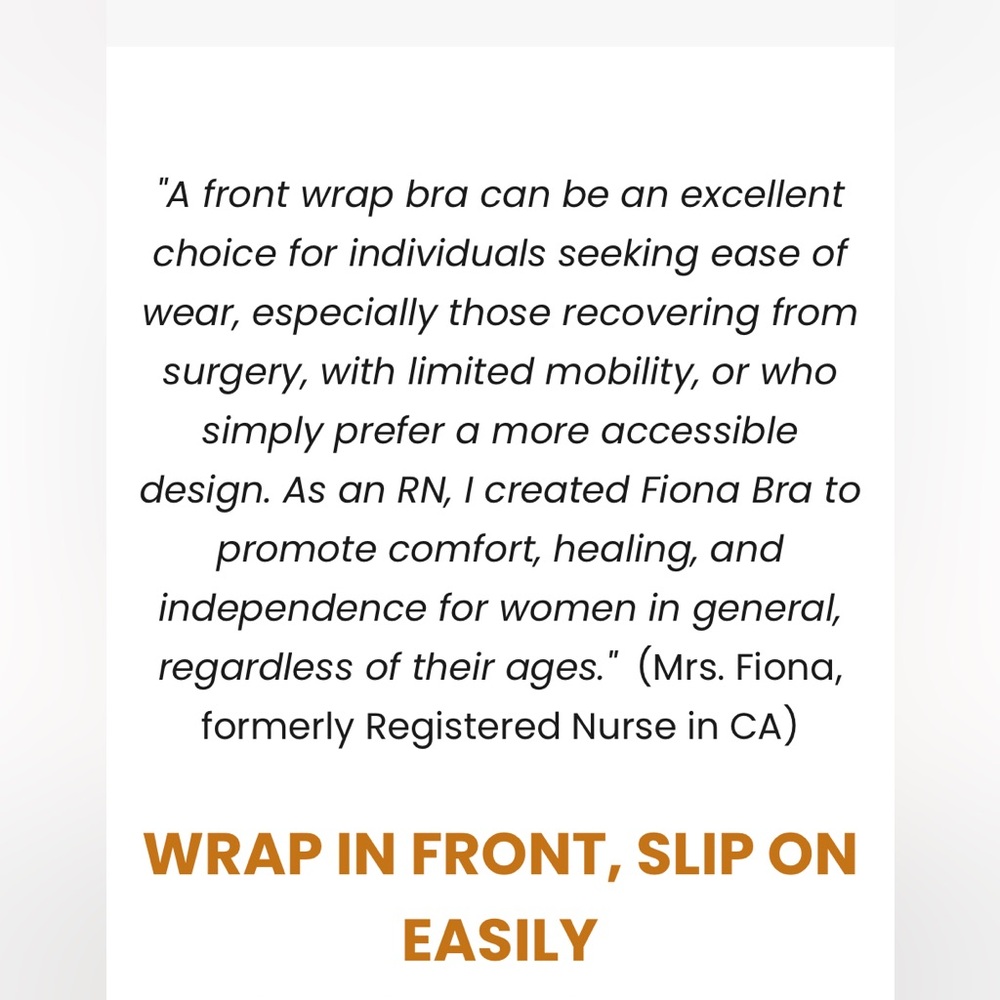Fiona Bra Pair- Soft Comfort Front Closure with Adjustablility -Sz L - Picture 11 of 11